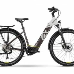 Husqvarna Cross Tourer CT2 27.5'' Wave Unisex Pedelec E-Bike Trekking Fahrrad Weiß/bronzfarben 2023