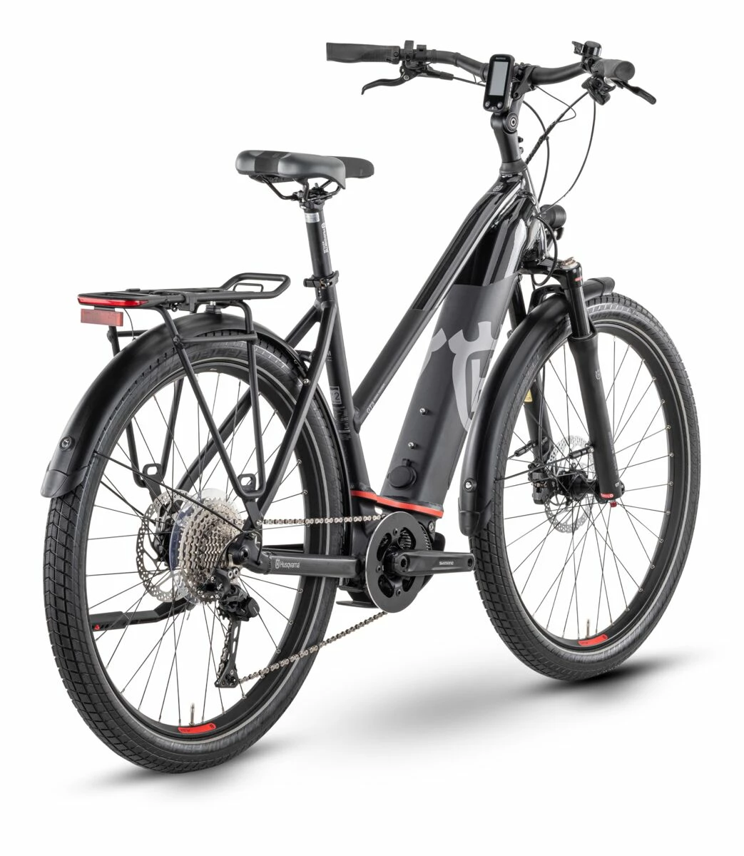 Husqvarna Gran Tourer GT3 27.5'' Damen Pedelec E-Bike Trekking Fahrrad Matt Schwarz 2023 3 Husqvarna Gran Tourer GT3 27.5'' Damen Pedelec E-Bike Trekking Fahrrad Matt Schwarz 2023 – Bild 3