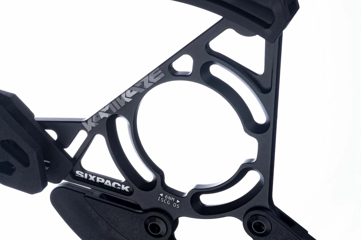 Sixpack Kamikaze ISCG05 Chainguide Kettenführung Schwarz 2 Sixpack Kamikaze ISCG05 Chainguide Kettenführung Schwarz – Bild 2