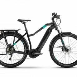 Haibike Sduro Trekking 7.0 Damen Pedelec E-Bike Fahrrad Schwarz/grau/türkis 2020