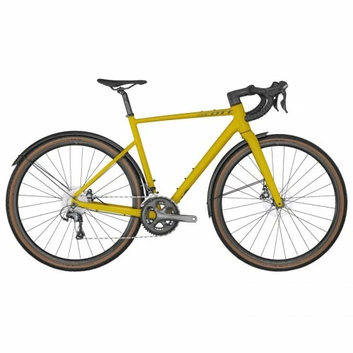 Scott Speedster Gravel 40 EQ Rennrad Matt Gelb 2022 1 Scott Speedster Gravel 40 EQ Rennrad Matt Gelb 2022