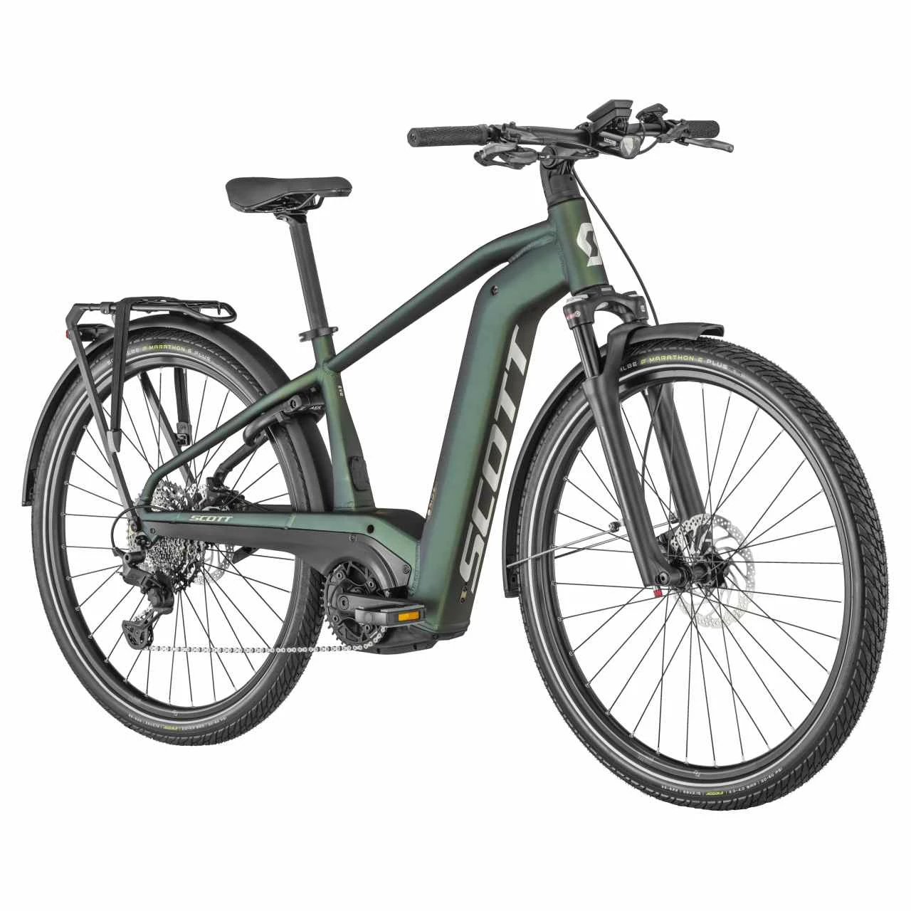 Scott Sub ERide Evo Pedelec E-Bike Trekking Fahrrad Prism Grün 2022 2 Scott Sub ERide Evo Pedelec E-Bike Trekking Fahrrad Prism Grün 2022 – Bild 2