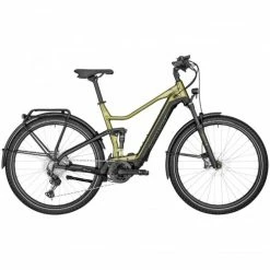 Bergamont E-Horizon FS Elite Pedelec E-Bike Trekking Fahrrad Goldfarben/schwarz 2022