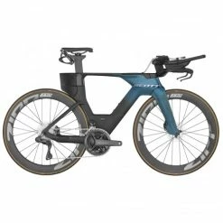 Scott Plasma RC Pro Carbon Triathlon / Zeitfahrrad Schwarz/flakes Blau 2023