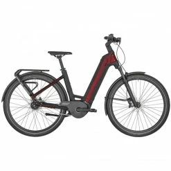 Bergamont E-Ville Expert Pedelec E-Bike Trekking Fahrrad Rot/schwarz 2023