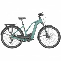 Bergamont E-Horizon Premium SUV Damen Pedelec E-Bike Trekking Fahrrad Flaky Grün 2023