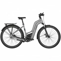 Bergamont E-Horizon Elite 7 Belt Amsterdam Unisex Pedelec E-Bike Trekking Fahrrad Grau 2023