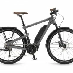 Winora Yakun 500 Pedelec E-Bike Trekking Fahrrad Grau 2019