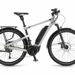 Winora Yakun Tour 500 Pedelec E-Bike Trekking Fahrrad Silberfarben 2019