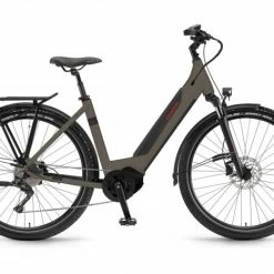 Winora Sinus IX12 Unisex Pedelec E-Bike Trekking Fahrrad Sandfarben 2021