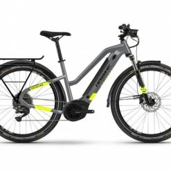 Haibike Trekking 6 27.5'' Damen Pedelec E-Bike Trekking Fahrrad Grau 2021
