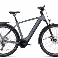 Cube Kathmandu Hybrid Pro 625 Pedelec E-Bike Trekking Fahrrad Grau 2023