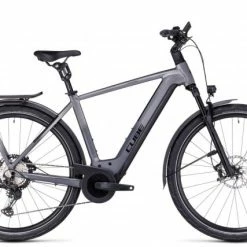 Cube Kathmandu Hybrid SLT 750 Pedelec E-Bike Trekking Fahrrad Prizm Silberfarben 2023