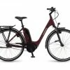 Winora Tria N7eco Unisex Pedelec E-Bike Trekking Fahrrad Rot 2021