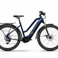 Haibike Trekking 7 27.5'' Damen Pedelec E-Bike Trekking Fahrrad Blau 2022