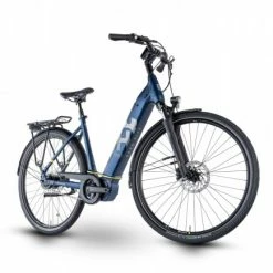 Titelseite 26 Husqvarna Gran City GC4 CB Wave Unisex Pedelec E-Bike City Fahrrad Blau 2023