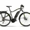 Haibike Sduro Trekking 4.0 Pedelec E-Bike Fahrrad Grau/schwarz/grün 2019