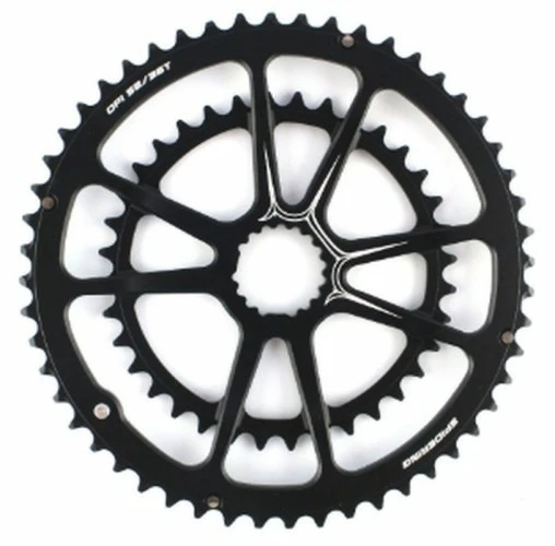 Cannondale Spidering Fahrrad Kettenblatt 8 Arm 52/36 Zähne Schwarz 1 Cannondale Spidering Fahrrad Kettenblatt 8 Arm 52/36 Zähne Schwarz
