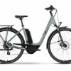 Raymon CityRay E 1.0 Wave Unisex Pedelec E-Bike City Fahrrad Grün/schwarz 2023