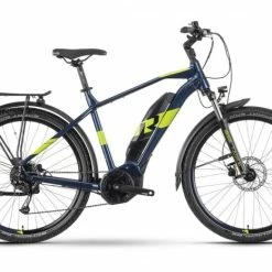 Raymon CrossRay E 3.0 27.5'' Pedelec E-Bike Trekking Fahrrad Blau/grün 2023
