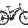Raymon CrossRay FS E 4.0 27.5'' Pedelec E-Bike Trekking Fahrrad Blau/grau 2023