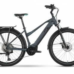 Raymon TourRay E 6.5 27.5'' Damen Pedelec E-Bike Trekking Fahrrad Matt Grau/schwarz 2023