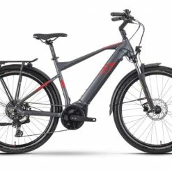 Raymon TourRay E 6.0 27.5'' Pedelec E-Bike Trekking Fahrrad Matt Schwarz/rot 2023