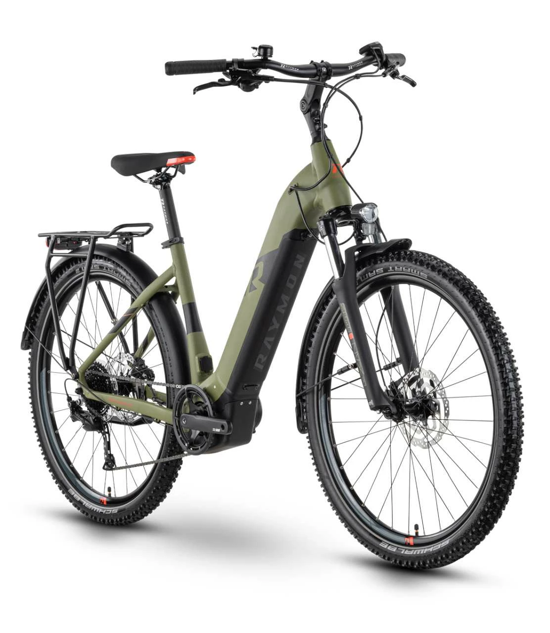 Raymon CrossRay E 5.0 27.5'' Wave Unisex Pedelec E-Bike Trekking Fahrrad Matt Grün/schwarz 2023 2 Raymon CrossRay E 5.0 27.5'' Wave Unisex Pedelec E-Bike Trekking Fahrrad Matt Grün/schwarz 2023 – Bild 2