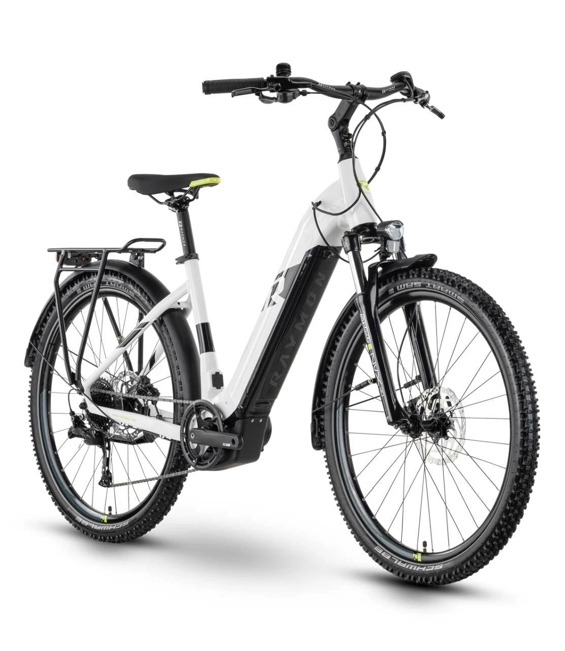 Raymon CrossRay E 5.0 27.5'' Wave Unisex Pedelec E-Bike Trekking Fahrrad Weiß/schwarz 2023 2 Raymon CrossRay E 5.0 27.5'' Wave Unisex Pedelec E-Bike Trekking Fahrrad Weiß/schwarz 2023 – Bild 2