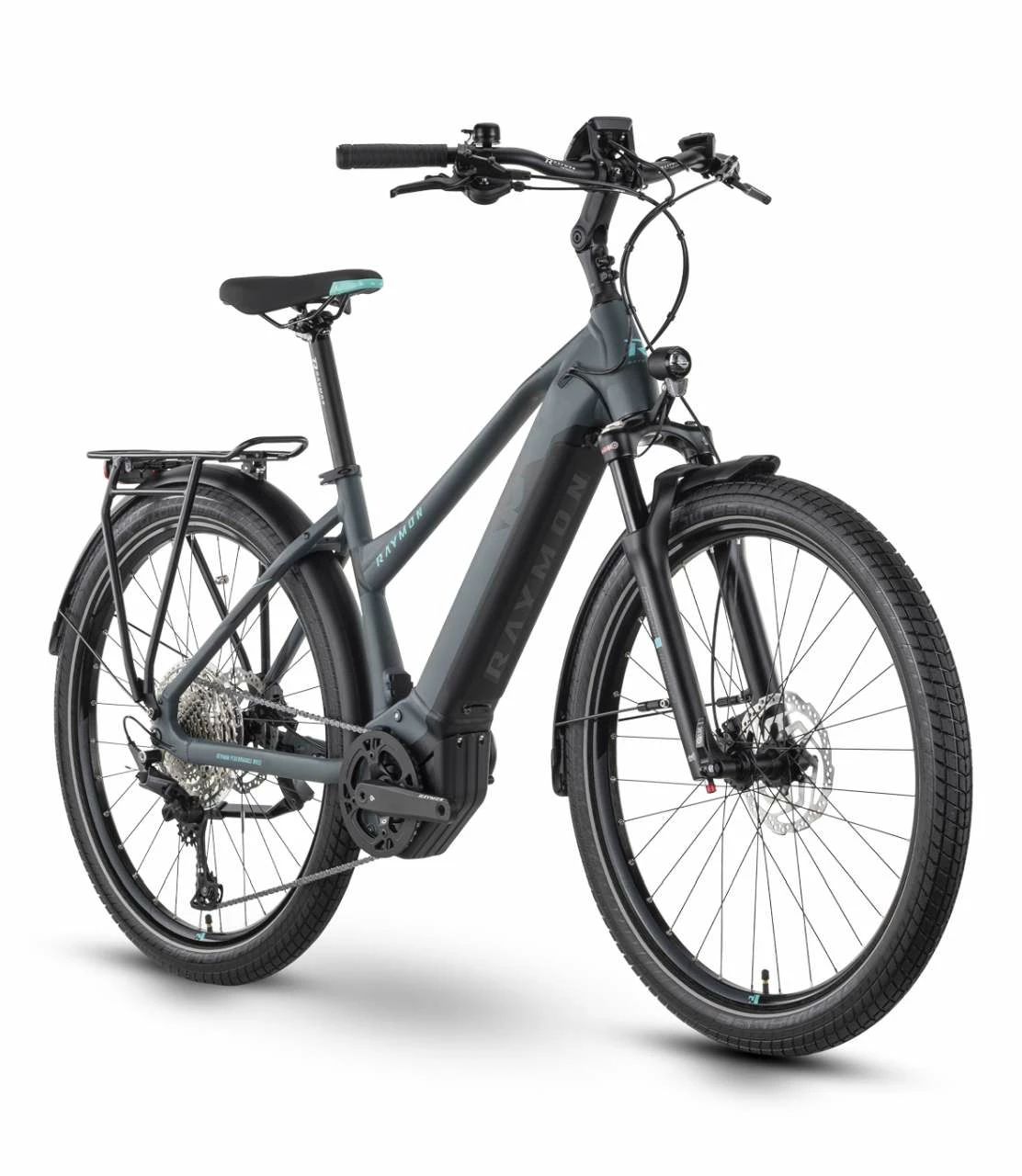 Raymon TourRay E 6.5 27.5'' Damen Pedelec E-Bike Trekking Fahrrad Matt Grau/schwarz 2023 2 Raymon TourRay E 6.5 27.5'' Damen Pedelec E-Bike Trekking Fahrrad Matt Grau/schwarz 2023 – Bild 2