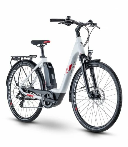 Raymon CityRay E 1.0 Wave Unisex Pedelec E-Bike City Fahrrad Weiß 2021 1 Raymon CityRay E 1.0 Wave Unisex Pedelec E-Bike City Fahrrad Weiß 2021
