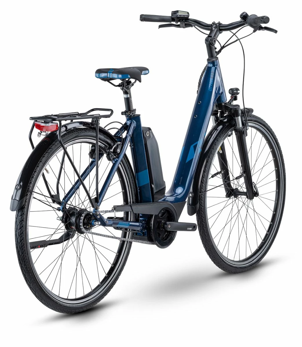 Raymon CityRay E 2.0 FW 26'' Wave Unisex Pedelec E-Bike City Fahrrad Blau 2021 2 Raymon CityRay E 2.0 FW 26'' Wave Unisex Pedelec E-Bike City Fahrrad Blau 2021 – Bild 2