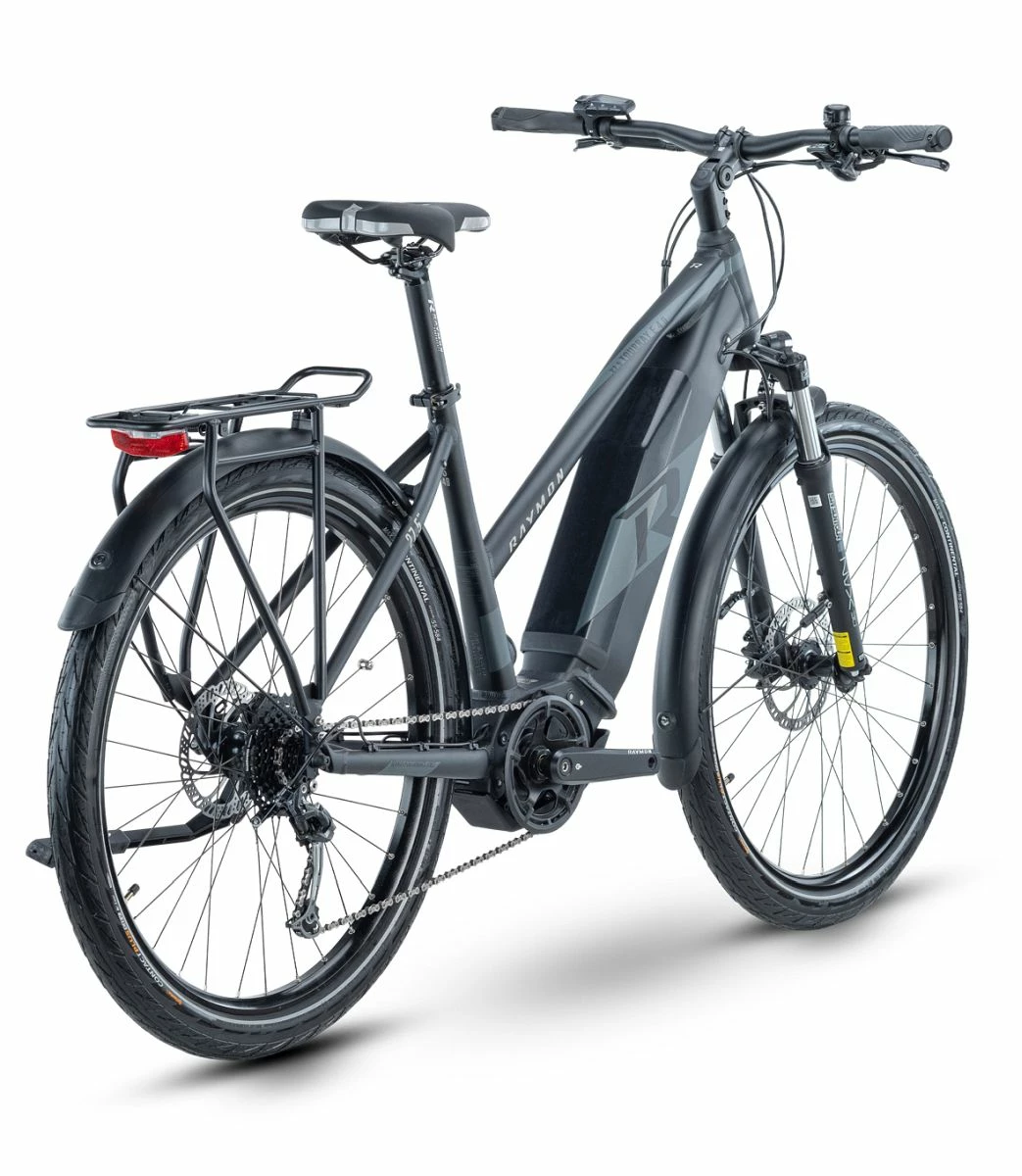 Raymon Tourray E 4.0 Damen Pedelec E-Bike Trekking Fahrrad Grau 2021 3 Raymon Tourray E 4.0 Damen Pedelec E-Bike Trekking Fahrrad Grau 2021 – Bild 3