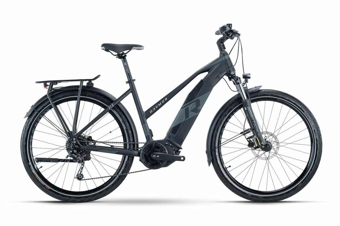 Raymon Tourray E 4.0 Damen Pedelec E-Bike Trekking Fahrrad Grau 2021 2 Raymon Tourray E 4.0 Damen Pedelec E-Bike Trekking Fahrrad Grau 2021 – Bild 2