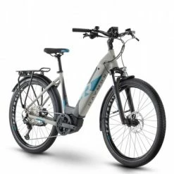 Raymon Tourray E 7.0 Wave Unisex Pedelec E-Bike Trekking Fahrrad Grau/blau 2021
