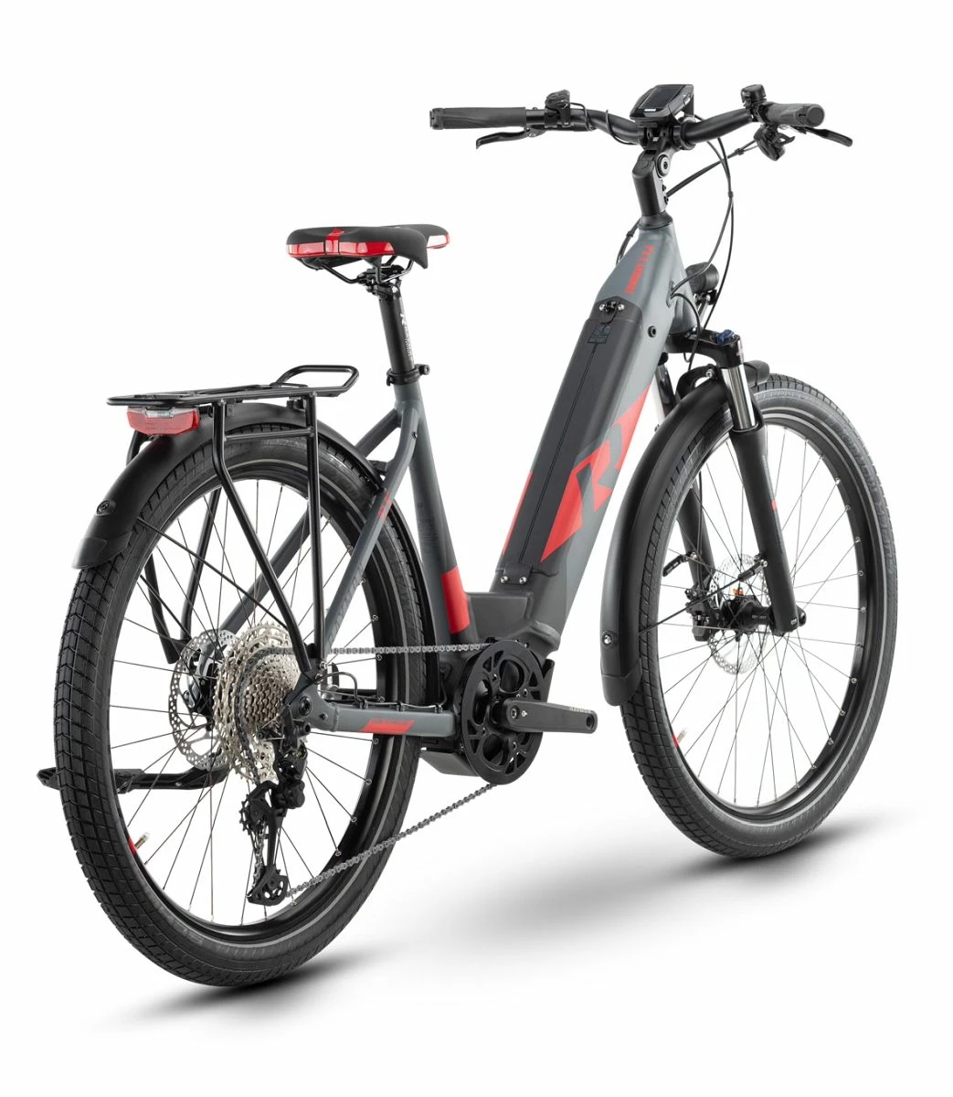 Raymon Tourray E 8.0 Wave Unisex Pedelec E-Bike Trekking Fahrrad Grau/rot 2021 3 Raymon Tourray E 8.0 Wave Unisex Pedelec E-Bike Trekking Fahrrad Grau/rot 2021 – Bild 3