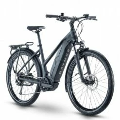 Raymon Tourray E 4.0 Damen Pedelec E-Bike Trekking Fahrrad Grau 2021