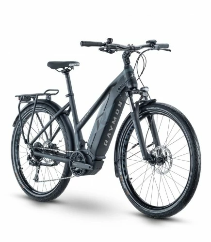 Raymon Tourray E 4.0 Damen Pedelec E-Bike Trekking Fahrrad Grau 2021 1 Raymon Tourray E 4.0 Damen Pedelec E-Bike Trekking Fahrrad Grau 2021