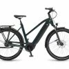 Winora Sinus N8f Damen Pedelec E-Bike Trekking Fahrrad Petrol Grün 2022