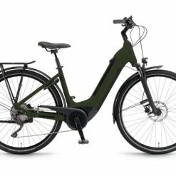 Winora Tria 10 Wave Unisex Pedelec E-Bike Trekking Fahrrad Grün 2022