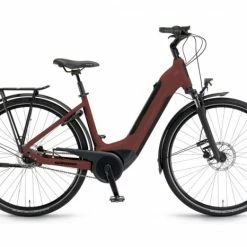 Winora Tria N8 Eco Wave Unisex Pedelec E-Bike Trekking Fahrrad Rost Rot 2023