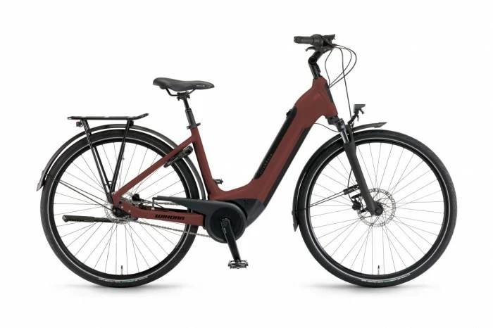 Winora Tria N8 Eco Wave Unisex Pedelec E-Bike Trekking Fahrrad Rost Rot 2023 1 Winora Tria N8 Eco Wave Unisex Pedelec E-Bike Trekking Fahrrad Rost Rot 2023