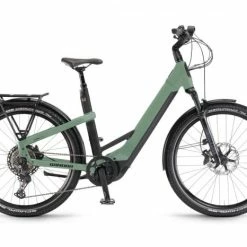 Winora Yakun 12 27.5'' Damen Pedelec E-Bike Trekking Fahrrad Grün 2023