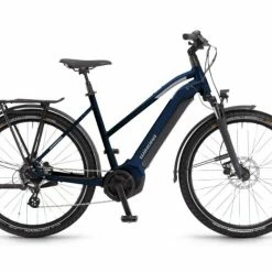 Winora Yucatan 8 27.5'' Damen Pedelec E-Bike Trekking Fahrrad Blau 2022