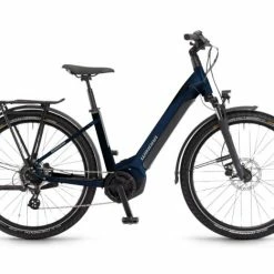 Winora Yucatan 8 27.5'' Wave Unisex Pedelec E-Bike Trekking Fahrrad Blau 2022
