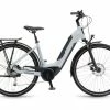 Winora Tria X9 Wave Unisex Pedelec E-Bike Trekking Fahrrad Weiß 2023
