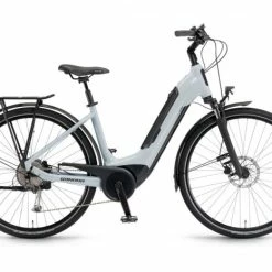 Winora Tria X9 Wave Unisex Pedelec E-Bike Trekking Fahrrad Weiß 2023
