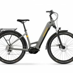 Winora Yucatan X8 27.5'' Wave Unisex Pedelec E-Bike Trekking Fahrrad Matt Grau 2023