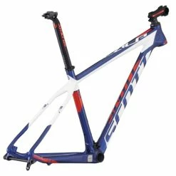 Scott Scale 710 MTB Carbon Rahmen Blau/weiß/rot 2015